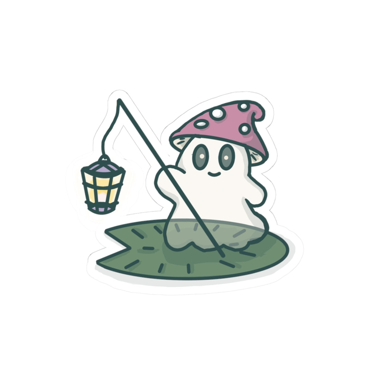 Spoopy Lights the Way Decal