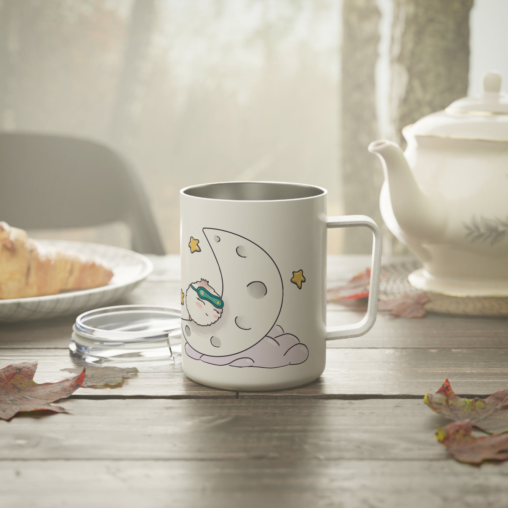 Puff Cozy Cutie 10oz Insulated Coffee Mug