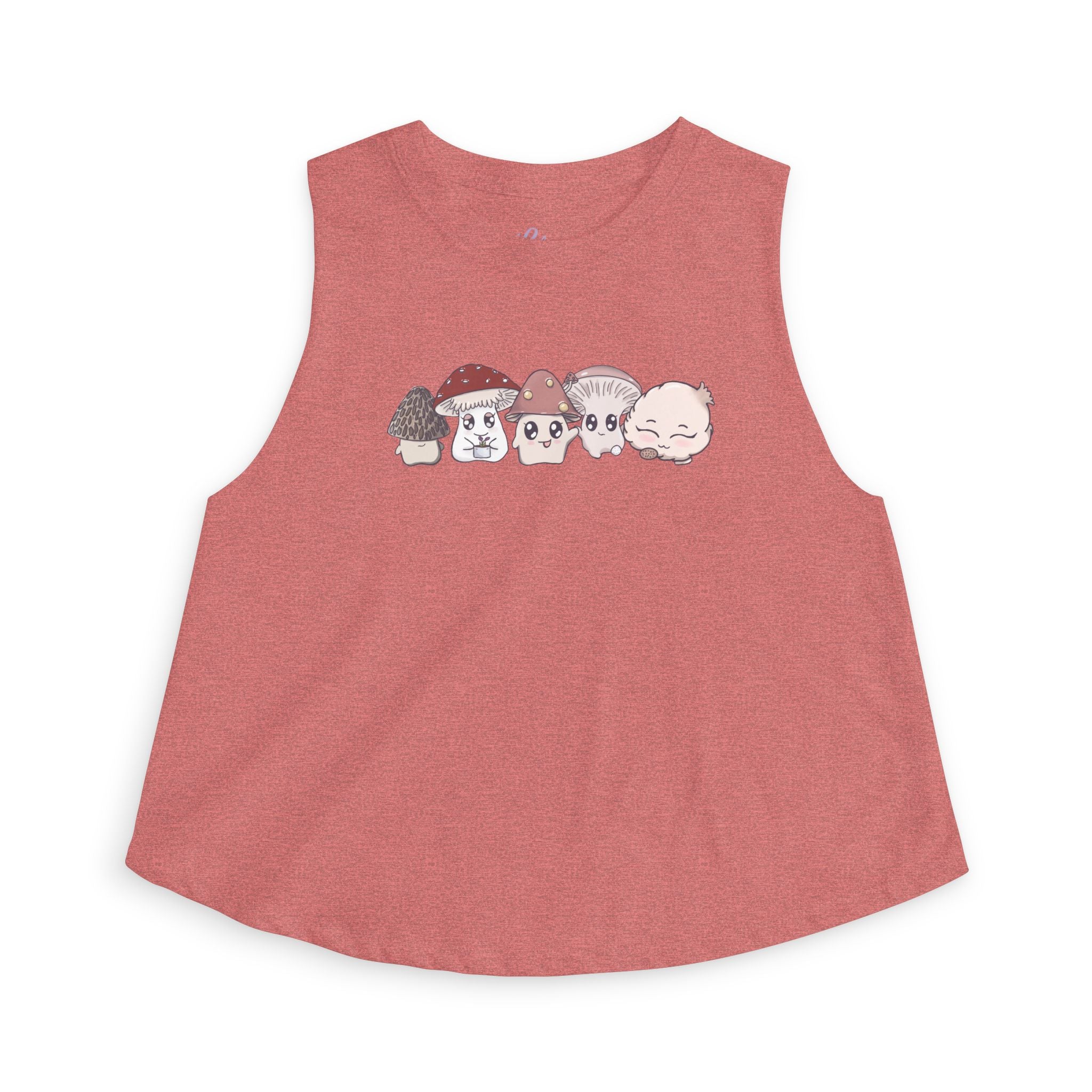 Hanging with My Shroomies Graphic Crop Tank