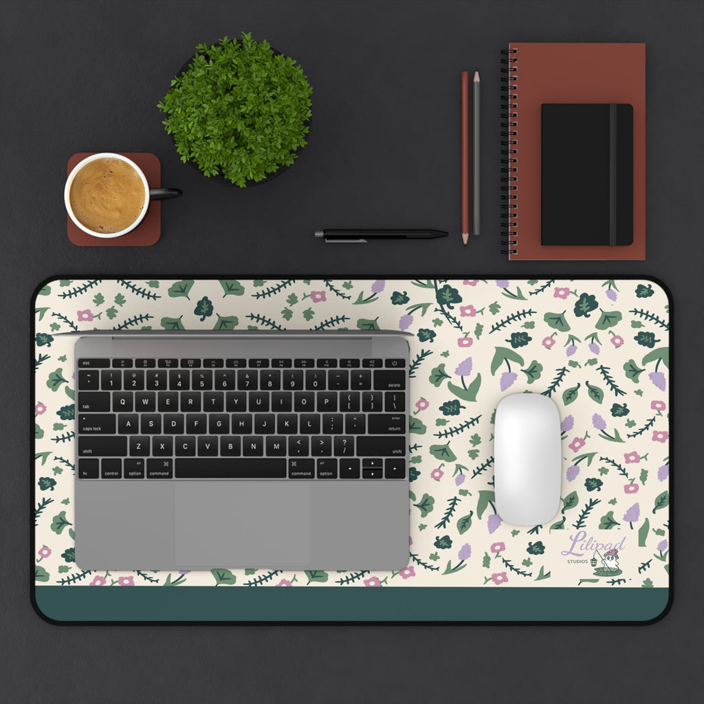 Agarics Garden Desk mat/Mouse pad