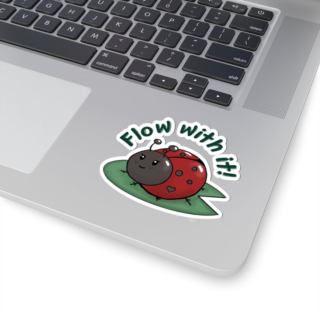 Lady B's "Flow with it" Vinyl Decal