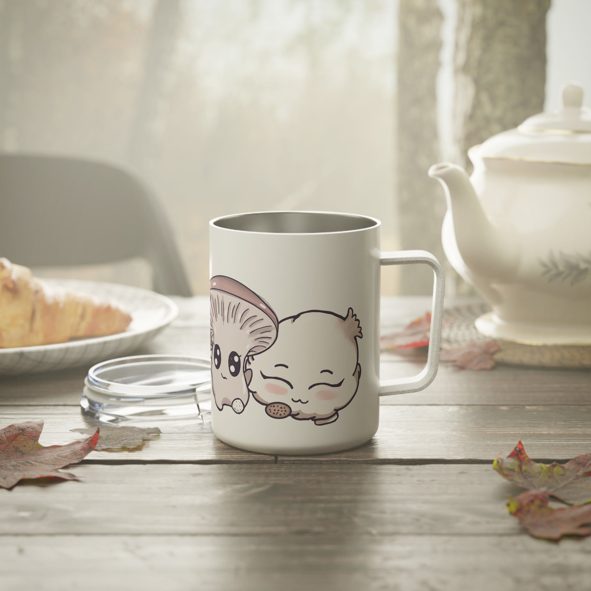 Hanging with my Shroomies 10oz Insulated Coffee Mug